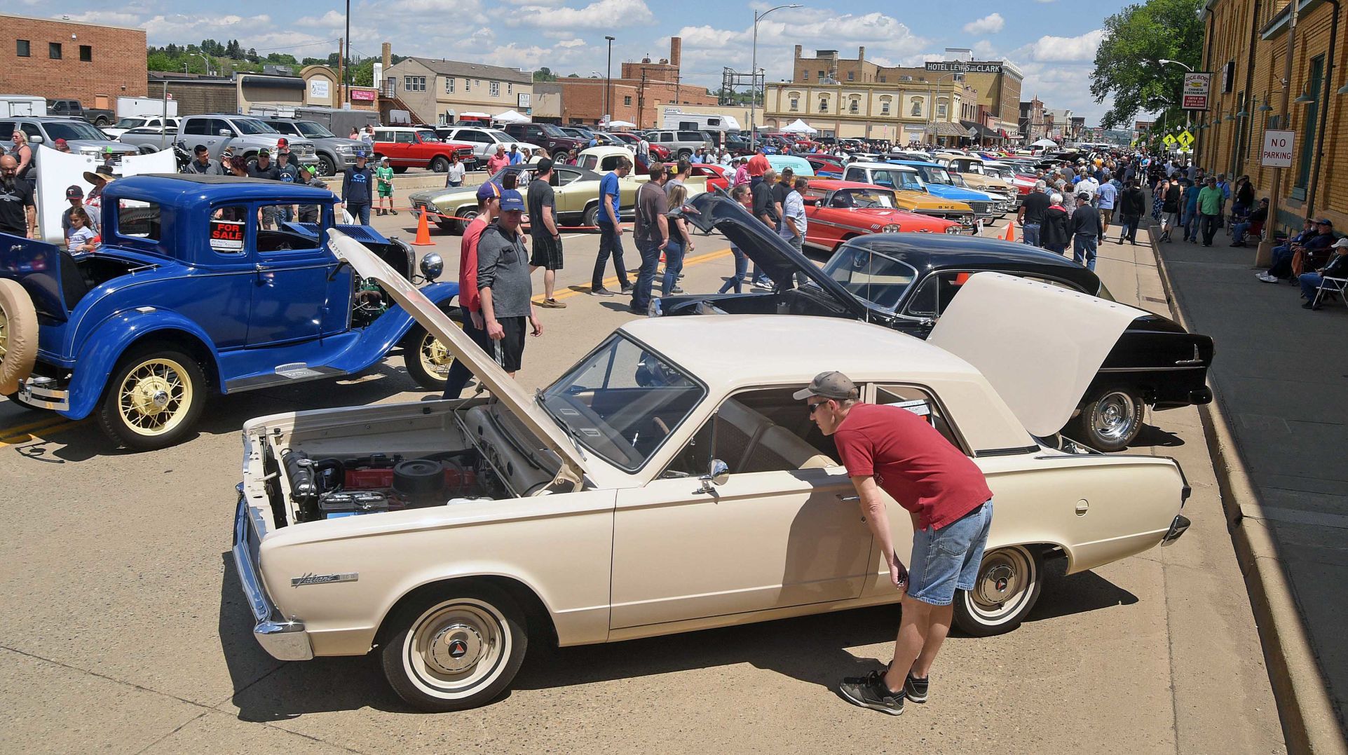 1966 Plymouth Valiant with 'Slant Six' engine